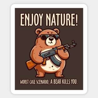 Enjoy Nature Sticker